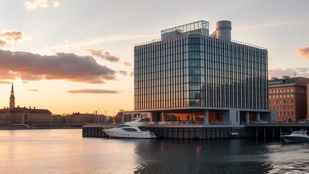 Radisson Blu Waterfront Stockholm vid vattnet